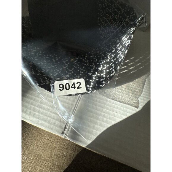 Fashion Hat Wide Brim Woven Sun Hat Beaded String Band NWT Black - Picture 15 of 15